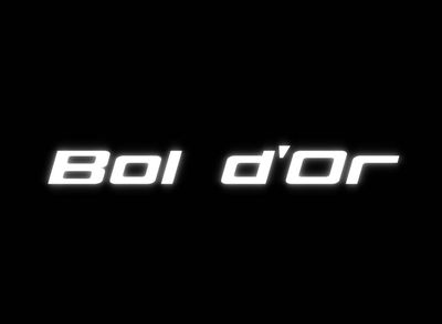 2 x ''Bol d'Or'' Helm-/Tank Aufkleber reflektierend (reflective sticker)