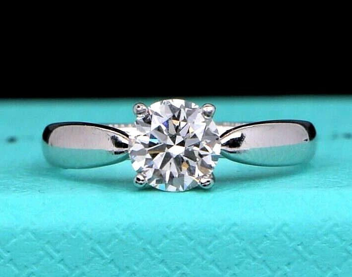 Tiffany & Co. Platinum Diamond Engagement Ring