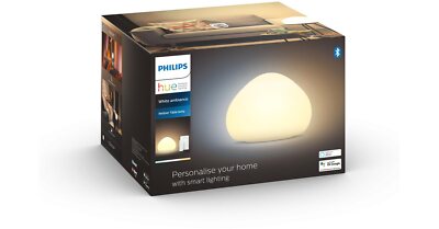 Philips Hue White & Ambiance Wellner Tischleuchte mit Dimmschalter E27 806 lm