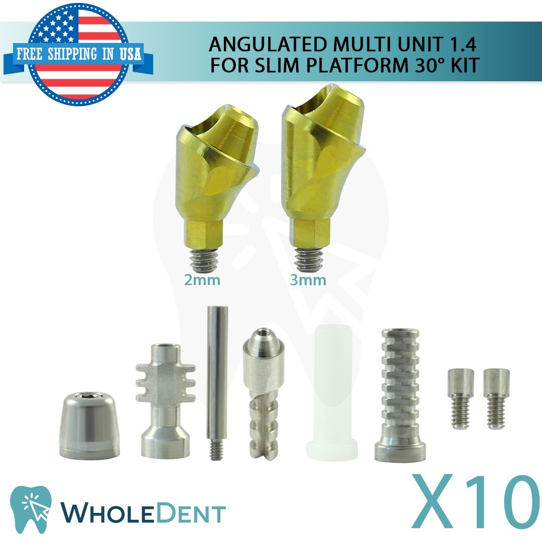 Dental Healing Cap Abutment Fits Hiossen ET/Osste Hex Mini Regular Platform