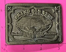 GREAT VINTAGE 1970s **GRAND OLE OPRY - SINCE 1925** BELT BUCKLE by ODEN Inc