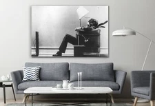 Cool Retro Travel Maxell Speaker Poster Canvas Décor Art Print Room Painting