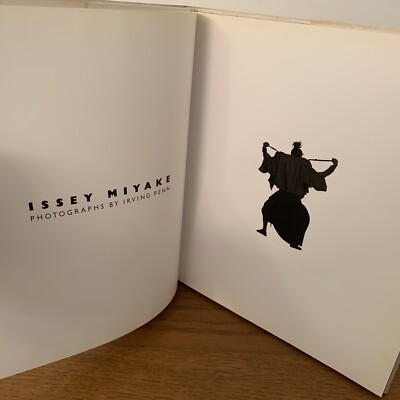 ISSEY MIYAKE by IRVING PENN 1988 HC Book JAPAN 1st EDITION JUN