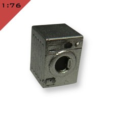 1x 3D printed WASHING MACHINE 1:76, OO gauge Interior Kitchen Miniature