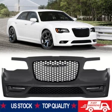 Fits 2015-2023 Chrysler 300C SRT-8 Front Bumper Cover Complete Kit Replacement