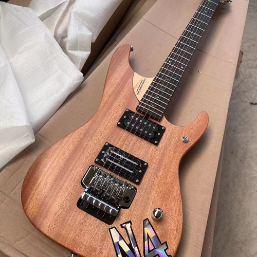 Guitarra Eléctrica N4 Nuno Bettencourt Pastilla Doble Hoja Abulón Incrustación de Puntos FR Bridge - Imagen 1 de 6