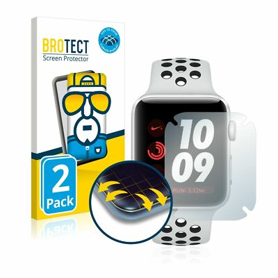 Apple Watch Nike Plus Series 42 2x ®Flex 3D Curved Full Cover