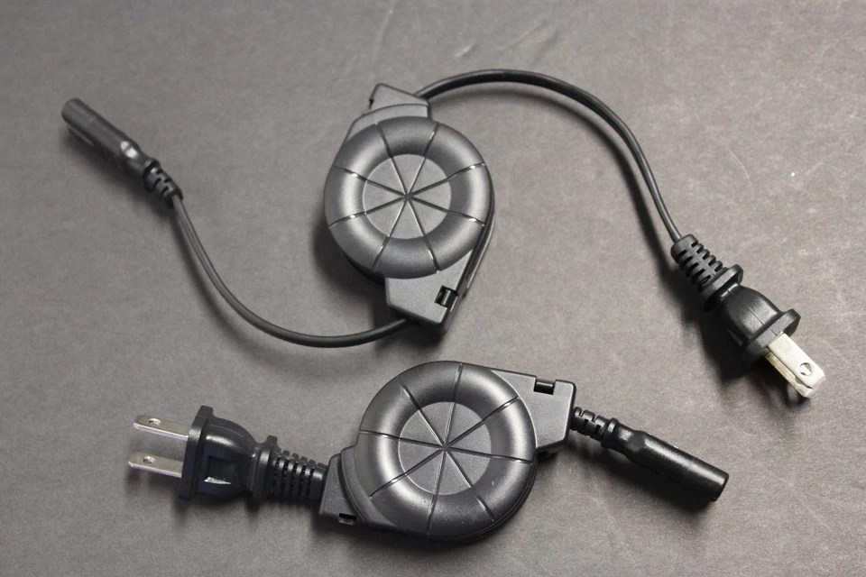 3' US 2-Prong Port AC Power Cord/Cable UL E308569 SPT-1 2X.824MM2 105C 300V VW-1 - Image 4 of 4