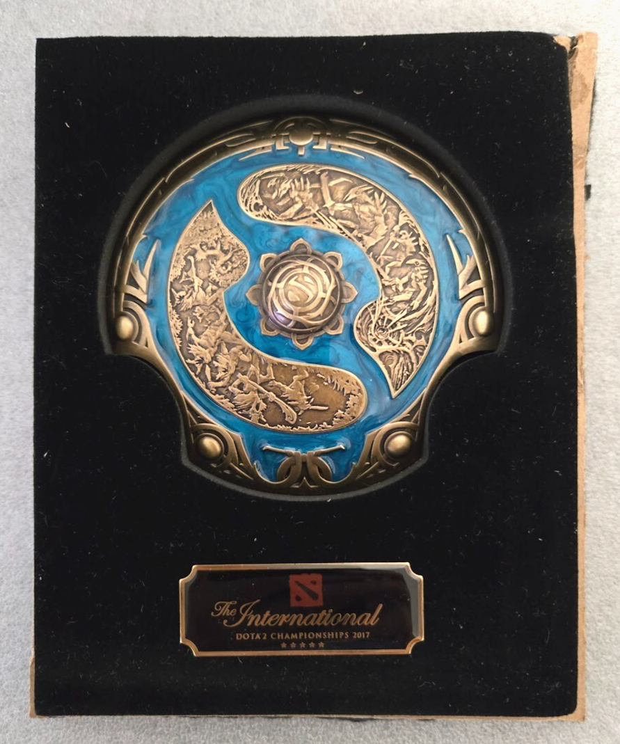 その他 Dota2 aegis 2018 DOTA 2 AEGIS REPLICA 2018 UNBOXING - YouTube