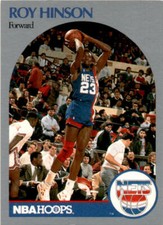 1990-91 Hoops Roy Hinson #198 New Jersey Nets