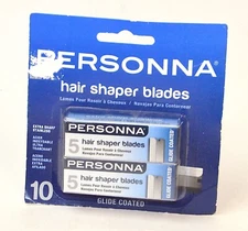Personna Glide Coated Hair Shaper Blades, 10 Pack *New* BP8820B