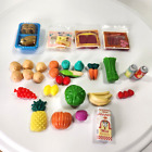 Grocery Soda Steak Sandwich Fruits Vegetables Food Lot Dollhouse Miniature Size