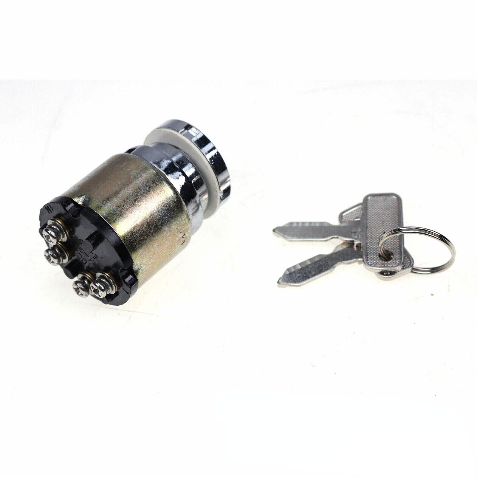 Ignition Switch with Keys 1012415 for 1983-1995 Club Car DS Gas Golf Cart