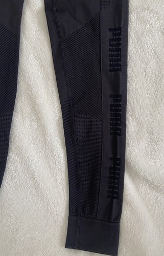 Ladies Puma Leggings running tights Black evoknit uk size small 8 - Picture 4 of 11