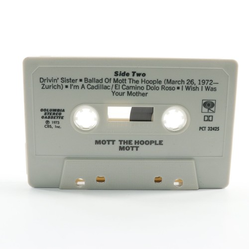 Mott by Mott the Hoople (Cassette Tape, 1973, Columbia) PCT 32425 PLAY TESTED - Picture 4 of 6