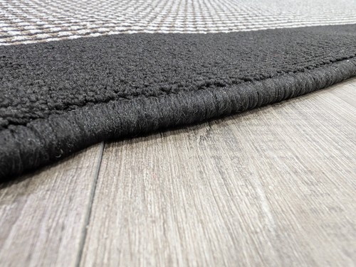 floor runner 100cm black design Non-slip, Made in Greece commercial - Picture 5 of 6
