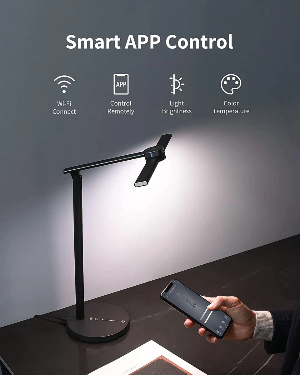 Smart Desk Lamp with APP Control Works with Alexa Google