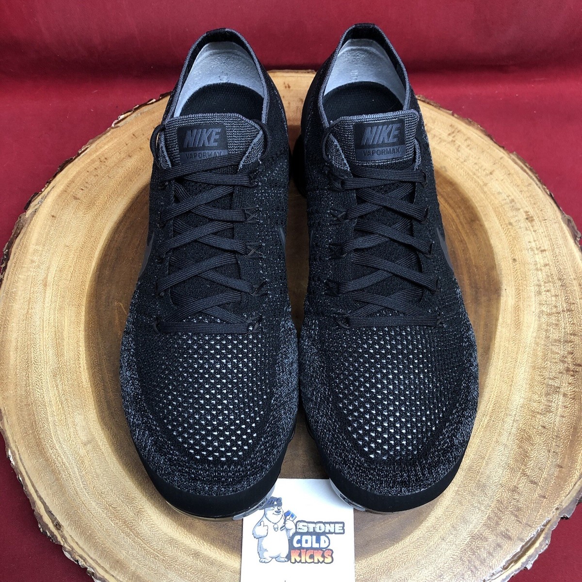 【美品】Nike Air Vapormax Flyknit 3 Nike Air VaporMax Flyknit 3 Black Barely Rose (Women's) - CU4748