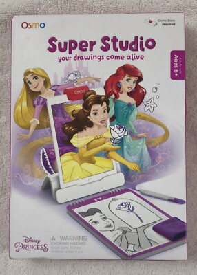 Osmo Super Studio: Learn to draw  Disney Princess and watch them come to life!