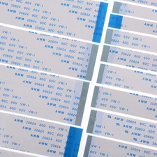 Pitch 0.5mm 50/52/54/56/58P FFC/FPC Flexible Flat Cable Wire 5/8/10/15/20-50CM 