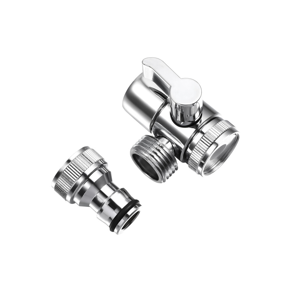 Garden Hose Faucet Sink Valve Diverter Splitter Washer Adapter