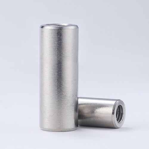 Long Round Coupling Nut 304 A2 Stainless Steel Cylindrical Nuts M3 M4 M5 M6-M14 - Picture 5 of 5