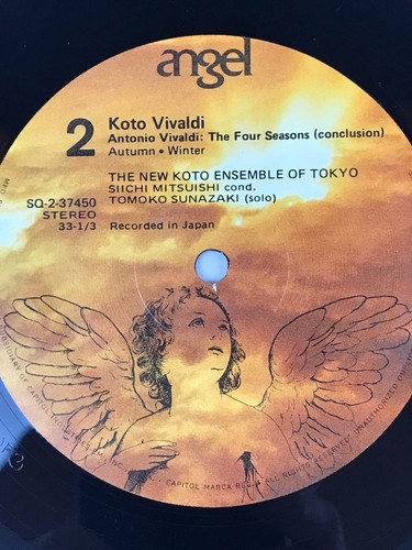 Koto Vivaldi The Four Seasons Lo Record Rare - Picture 6 of 7