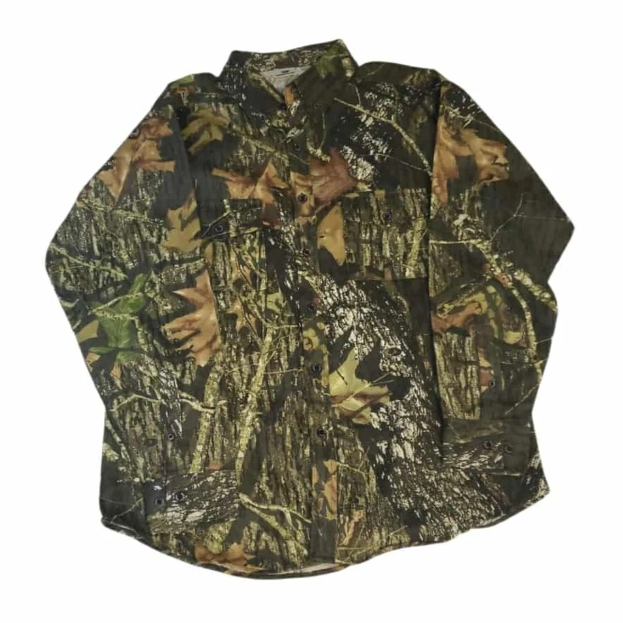 Chemise De Chasse Mossy Oak Break-Up Country Homme, Manches Longues, Taille S - Neuve