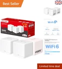 AX1500 Whole Home Mesh WiFi 6 System, Coverage up to 6,000 ft² 550 m², Connec...