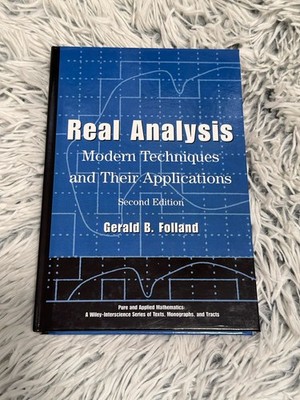 Real Analysis Modern Techniques Their Applications by Gerald B