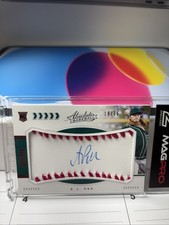 AJ Puk Panini Absolute Sweet Spot Rookie Patch Auto /75 #160