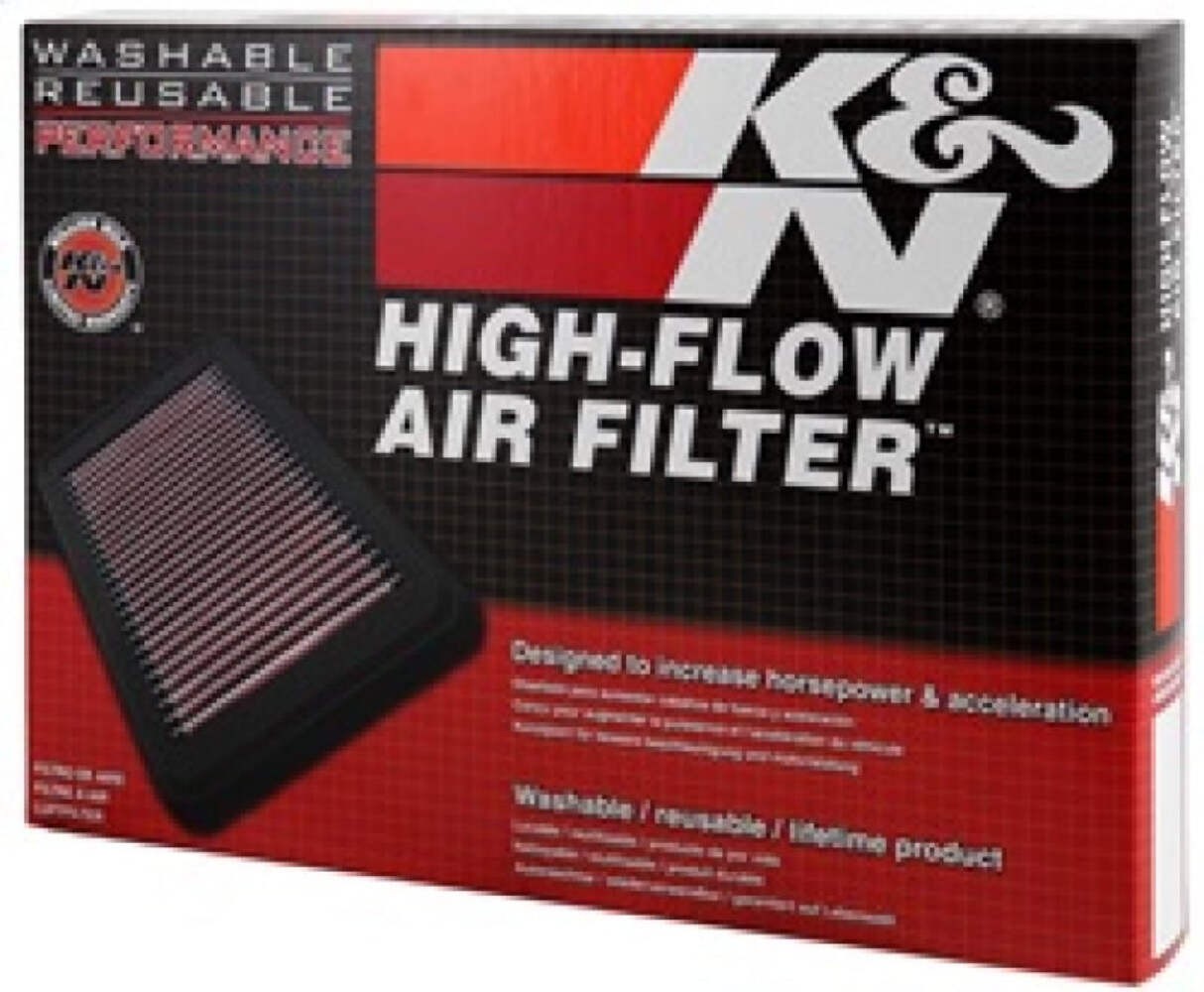 K&N Replacement Air Filter 05-09 Ferrari F360 11.125in O/S Length x 7.625 O/S Wi