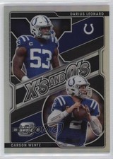 2021 Contenders Optic Xs and Os Shaquille Leonard Darius Carson Wentz 11oq