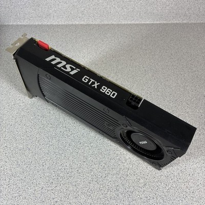 MSI GEFORCE GTX 960 2GD5 2GB GDDR5 GPU Gaming PC Single Fan HDMI Display Port