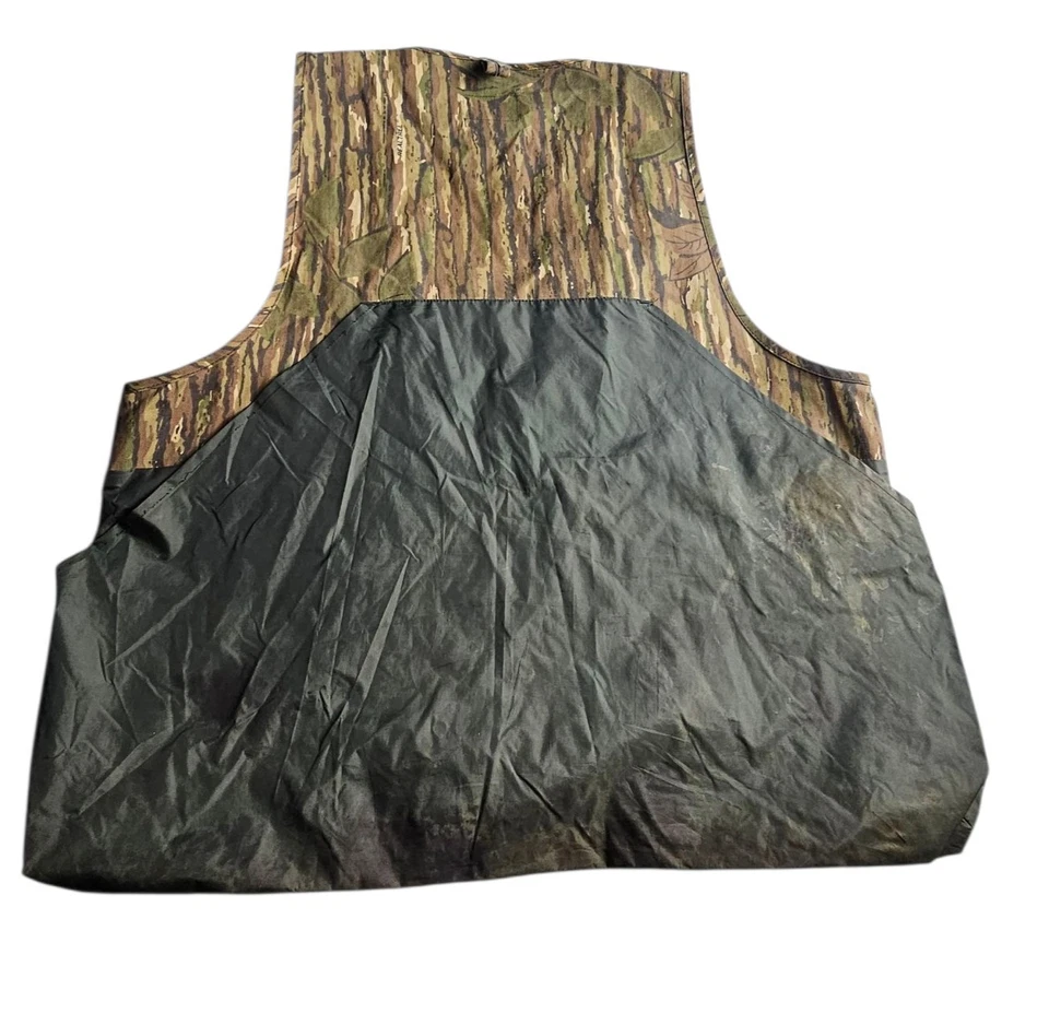 Vtg Sports Afield Realtree Camo Zip Shell Holder Hunting Shooting Vest Men L - Image 3 of 4
