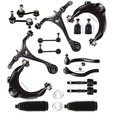 16pcs Suspension Kit Control Arms Tie Rods Sway Bar Link For Acura Tsx Accord