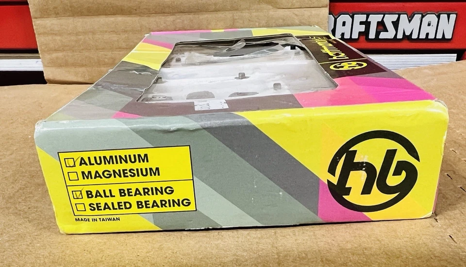 Hoffman Bikes Nuevo 9/16 Pedales Blanco Aluminio Rodamiento de Bolas Mid School BMX Foto 3 de 4