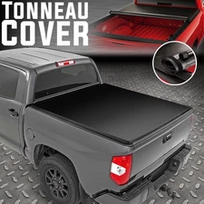 FOR 22-PRESENT TOYOTA TUNDRA 5.5FT TRUCK BED SOFT VINYL ROLL-UP TONNEAU COVER