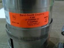 Mission Rubber K300 3" Copper to 3" Copper /plastic Band seal specialty coupling