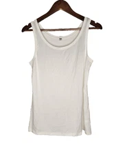 Uniqlo Heattech Sleeveless Top 147315 in Off-White Size XL