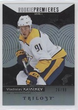 2017 Trilogy Rookie Premieres Level 1 Black Foil 26/99 Vladislav Kamenev #60 2o7