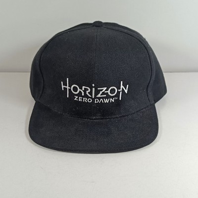 PlayStation Horizon Zero Dawn Promo Snapback Mütze Schwarz Selten Gaming Cap Official