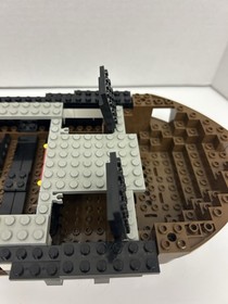 LEGO Legoland Black Sea Barracuda Pirate Ship #6285 SHIP BASE And PARTS  ONLY
