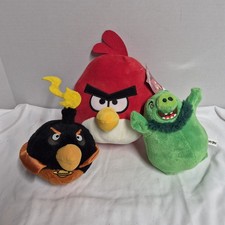 Angry Birds Plush Lot