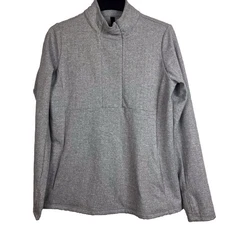 Kyodan Women’s Quarter Zip Activewear Jacket Thumb Holes Pockets Yoga Size XL