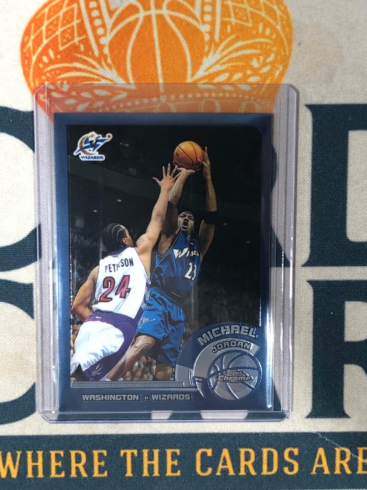 2002-03 Topps Chrome MICHAEL JORDAN Card #10  D PS