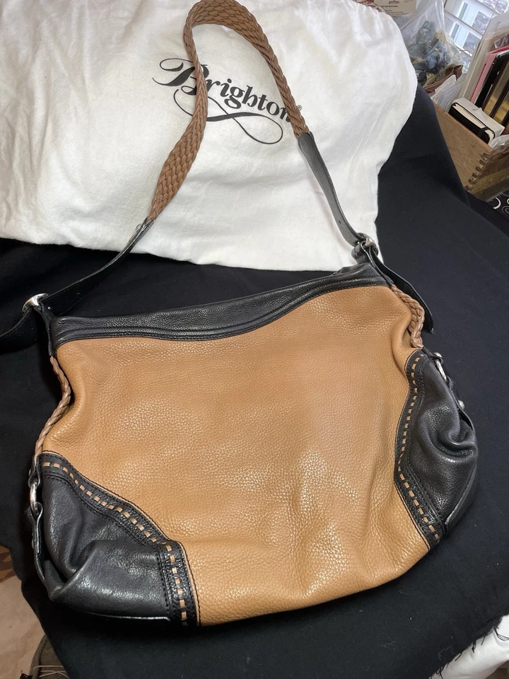 BOLSO DE HOMBRO BRIGHTON MONTANA MONTREAL LG CON LÁTIGO BOHO HOBO EXPOC $380 Foto 2 de 4