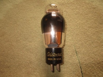 (1) 100%  Testing Kenrad Dark Glass  2A3  Triode   Radio   Audio  Tube
