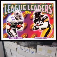 1993 Topps #219 Emmitt Smith / Barry Foster LL - JL