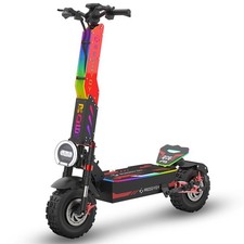 10000W Dual Motor Electric Scooter 72V 35Ah 13" Off Road Fast E Scooter 60MPH